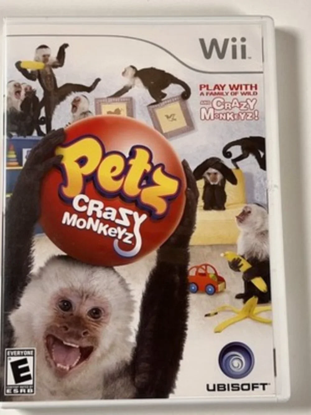 Petz Crazy Monkeyz Wii Video Game Complete in Box CIB TESTED